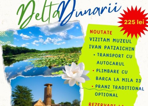 Excursie  in Delta Dunarii 16.06.2024